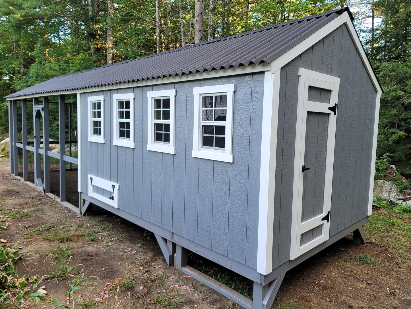 Shed Windows and More Shed Door Hardware Kit (5" Hinge), T-Hinges, T-Handle, Barrel Bolts (Double Door)