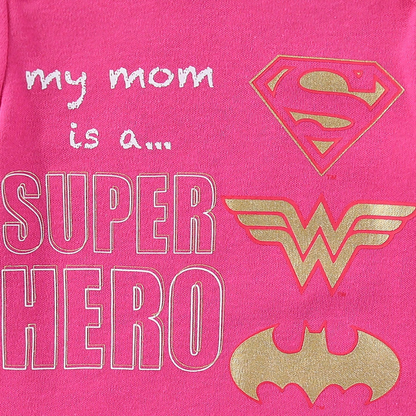 WARNER BROS DC Comics Girls Short Sleeve Bodysuit 5 Pack for Newborn and Infant